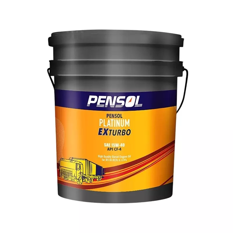 PENSOL SAE 15W - 40 API CF-4 Engine Oil 10 L for Diesel Engine, PLATINUM EX TURBO