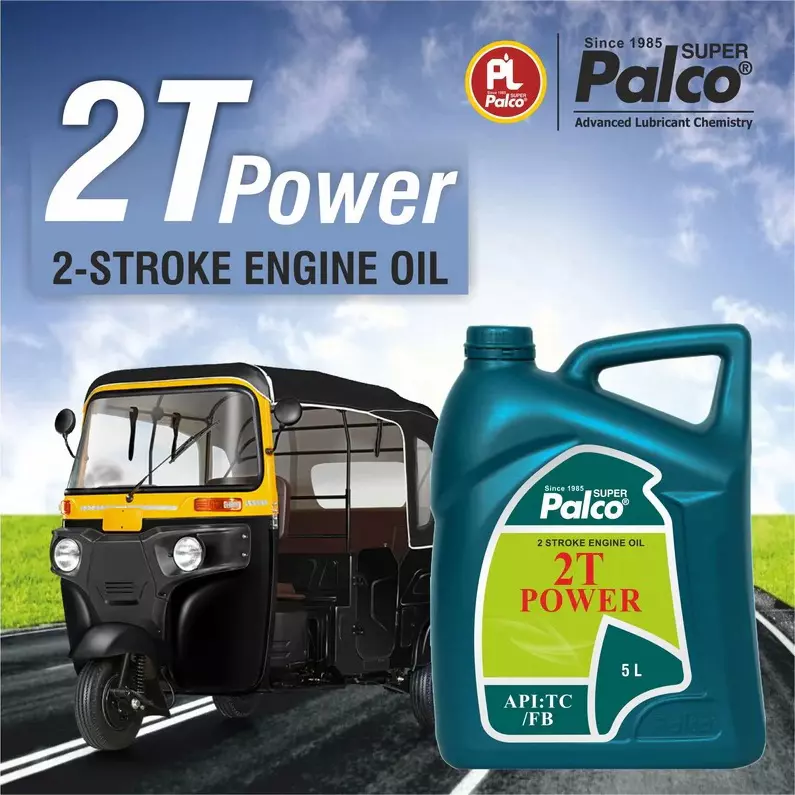 Palco 2T Power Engine Oil 5 L TC/FB API Semi-Synthetic Green