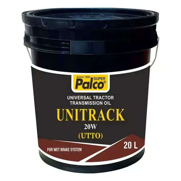 Palco Transmission Oil GL-4 (UTTO) 20 L Capacity Unitrack 20W Clear Golden Natural