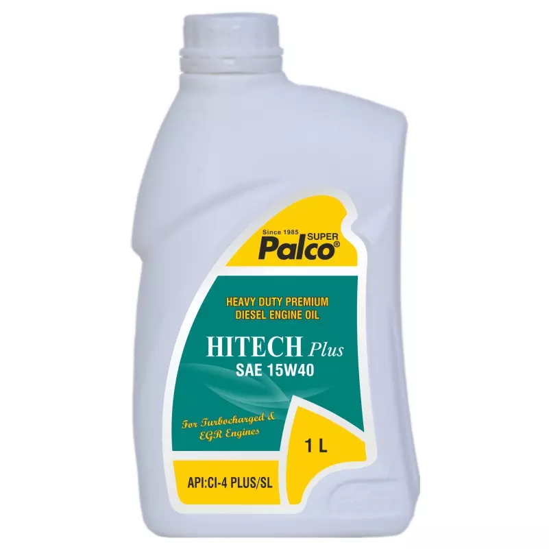 Palco Diesel Engine Oil CI4 PLUS/SL API 1 L Capacity Hitech Plus 15W40 Green (Pack of 20)