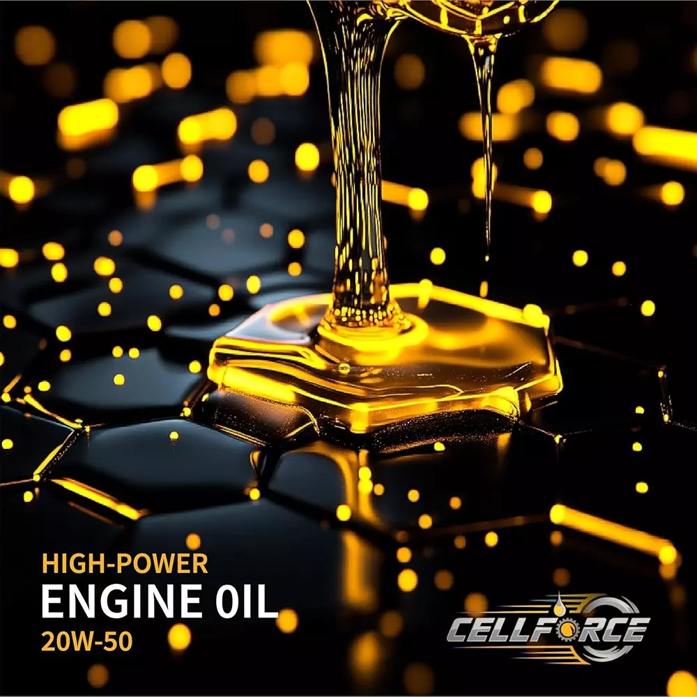 cellforce-fully-synthetic-4-t-4-stroke-engine-oil-yellow-1-l-bottle-liquid-product-form-for-cars-bikes-trucks-industrial-use-c_20w50_3l-pack-of-3-pcs