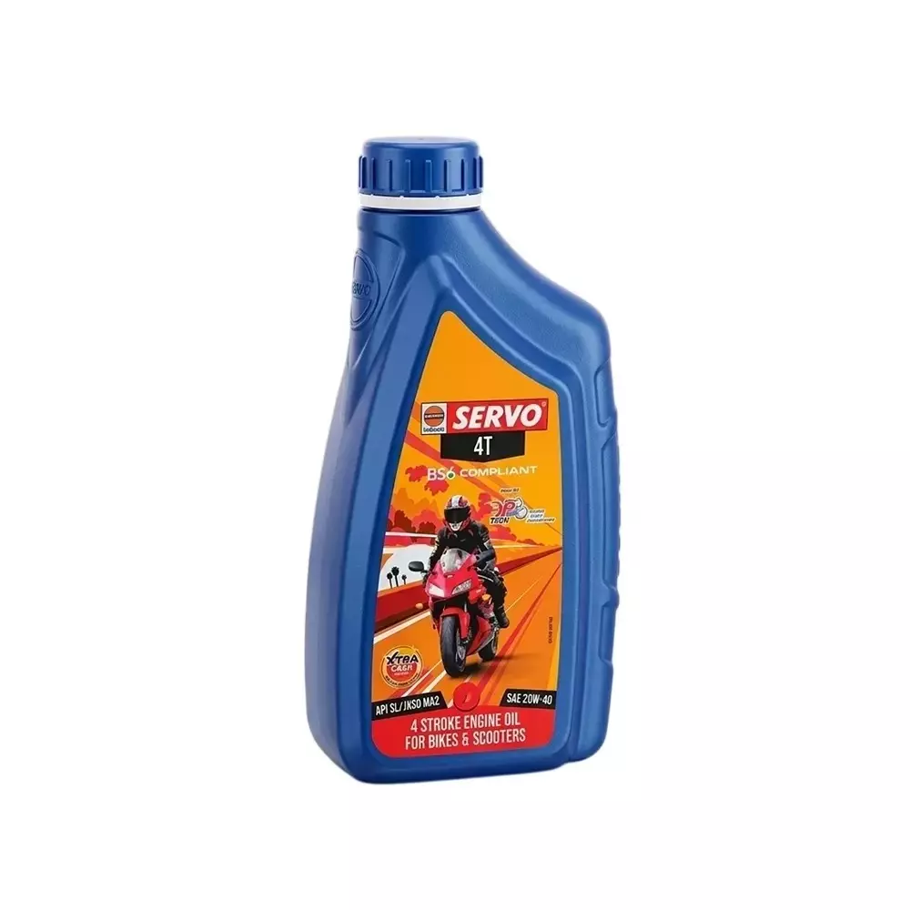 Servo 4T 20W-40 Engine Oil 900 ml Capacity (Pack of 20)