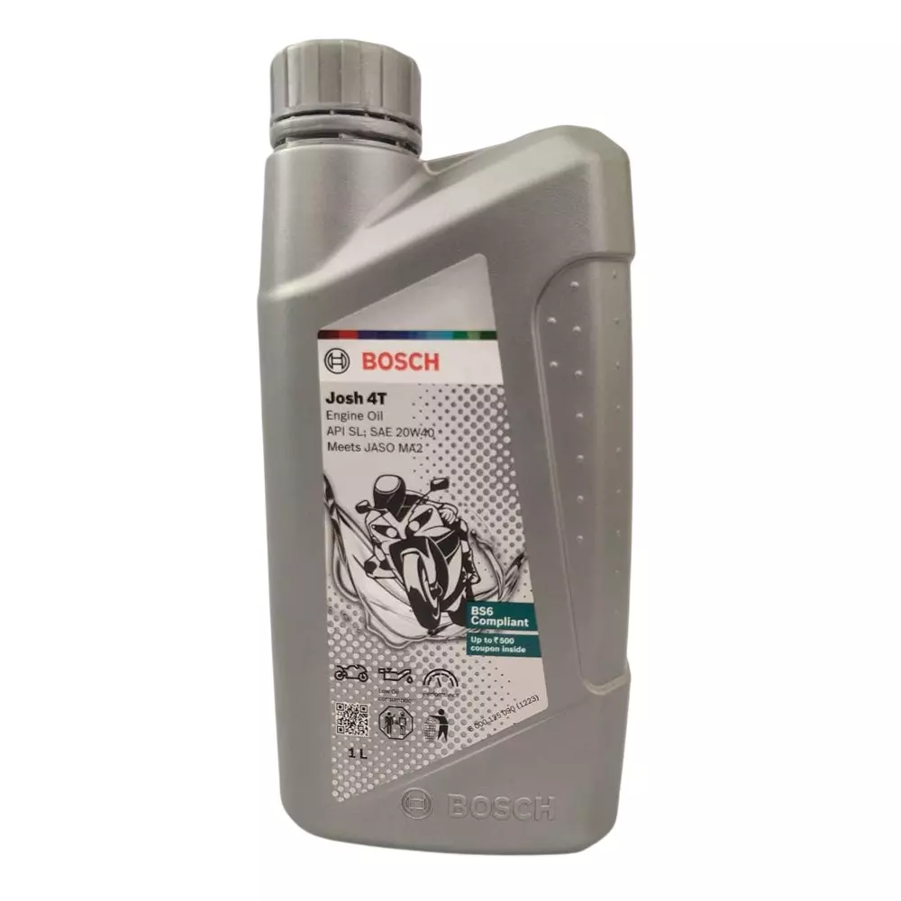 Bosch Josh 4T SAE 20W-40 Engine Oil 1 L Capacity (Pack of 15)