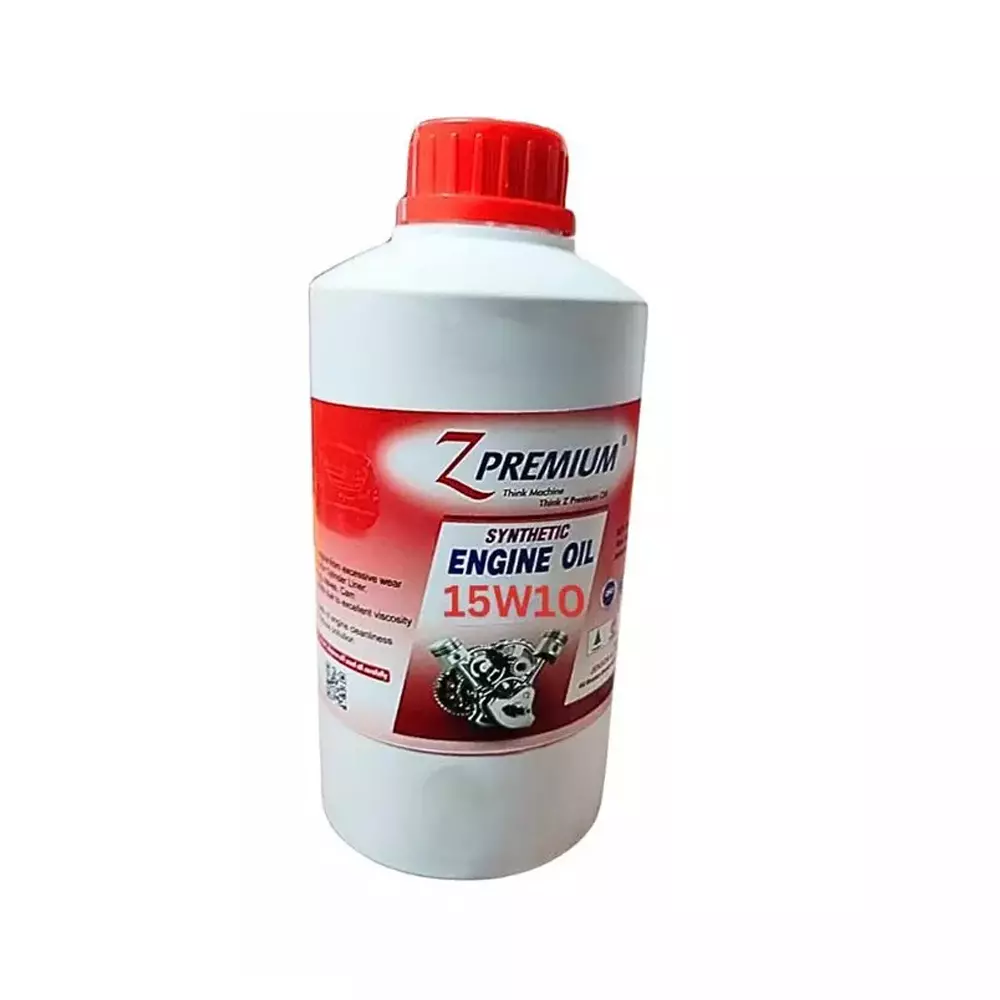 Z Premium 15W10 1 L Engine Oil for 4-Stroke Motorcycles, 1019BH7RM9C (Pack of 5)