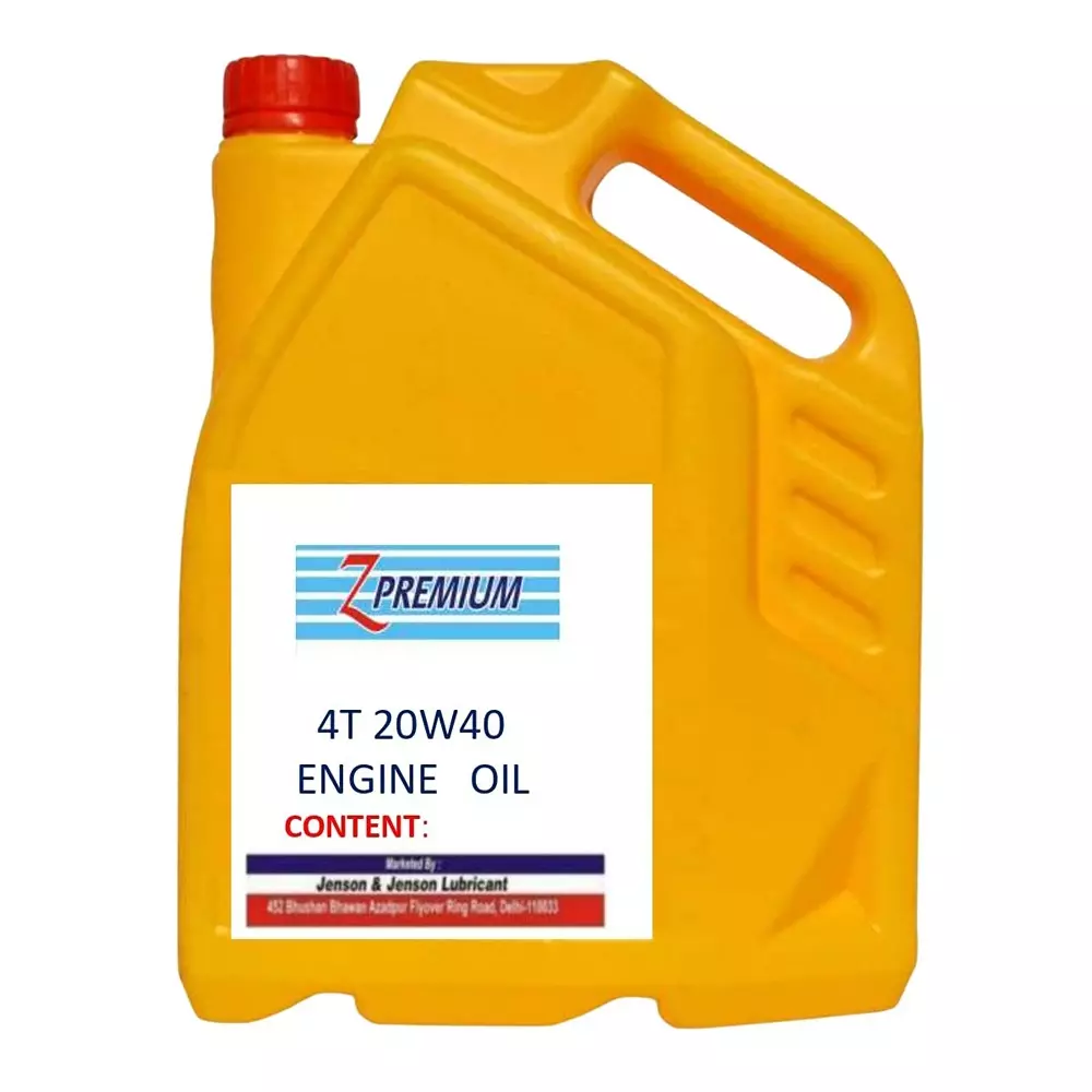 Z Premium 4T+ 20W40 5 L Engine Oil for 4 Stroke Motorbike Engines