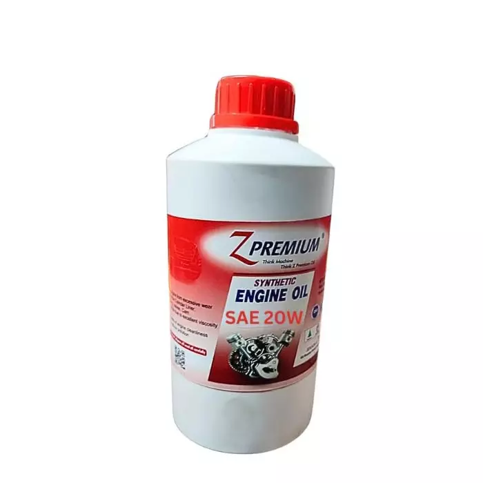 Z Premium SAE 20W 1 L Engine Oil for Petrol & Diesel Engine, 1020BIJJNFU (Pack of 5)