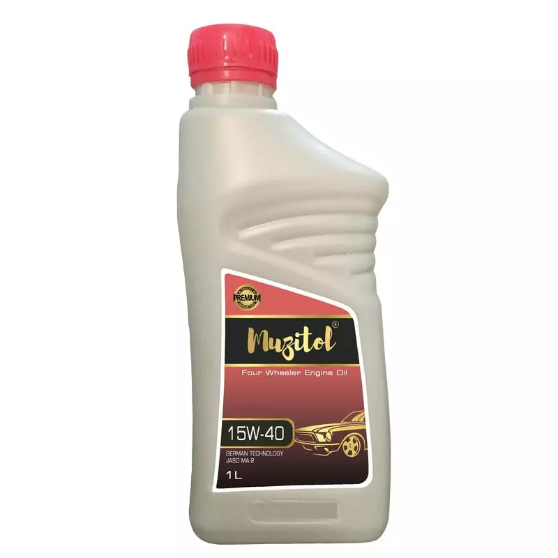 Muzitol 15W40 CF4 Heavy Duty Engine Oil 1 L for Commercial & Heavy Duty Vehicles, Mu-15w40CF4-Car-1L-1-Box (Pack of 20)