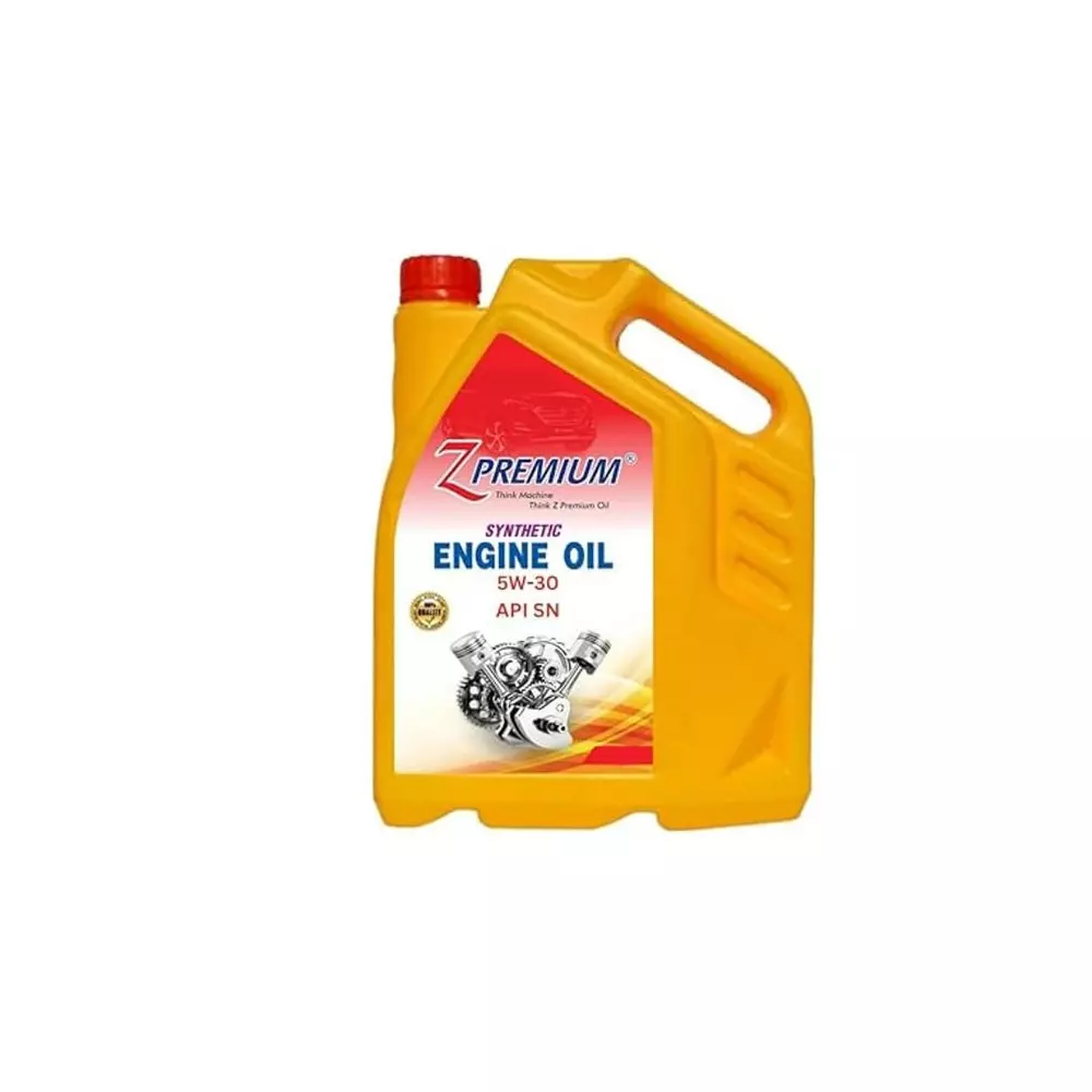 Z Premium 5W-30 SN Plus Fully Synthetic Engine Oil 5 L for Petrol, Diesel & CNG Cars (Pack of 4)