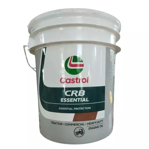 Castrol CRB Essential Engine Oil 20W-40 CH-4 10 L for Diesel Engine Commercial Vehicle, 2633