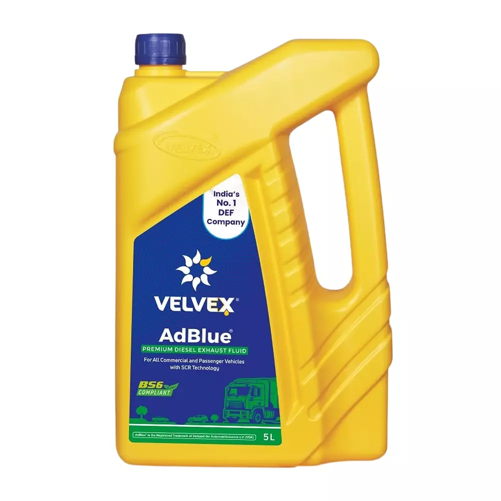 VELVEX AdBlue Diesel Exaust Fluid 5 L for All Diesel Engines for BS4 & BS6