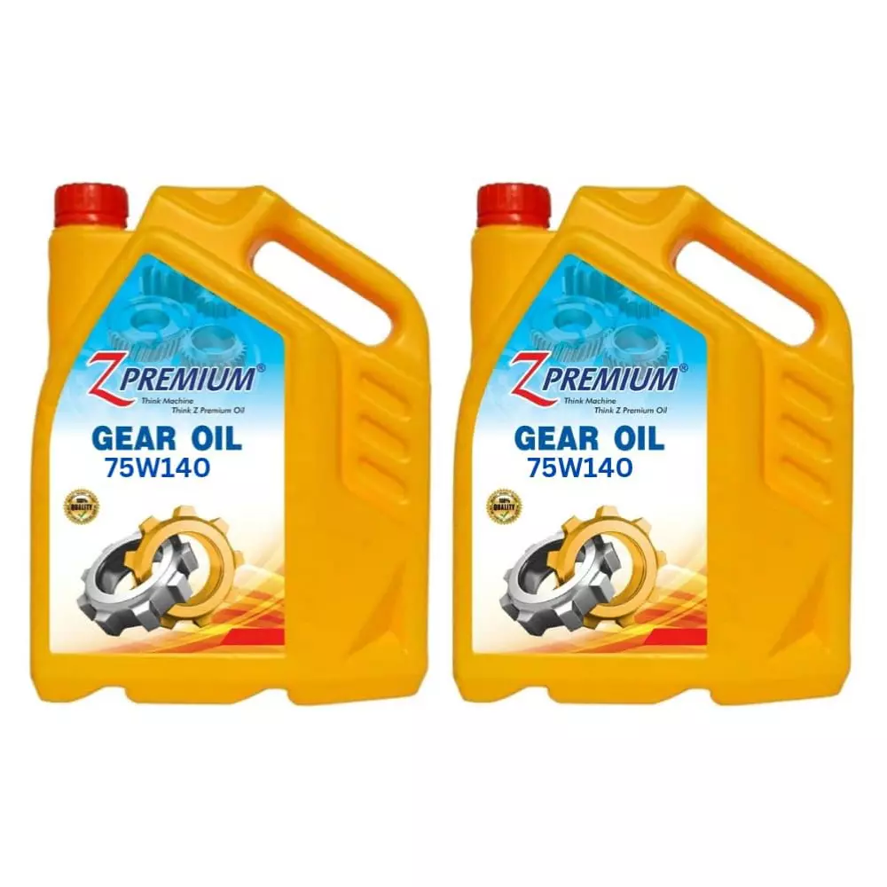 Z Premium 75W140 High Viscosity 5 L Gear Oil for Automotive Manual Transmissions, 1123BAB7BDI (Pack of 2)