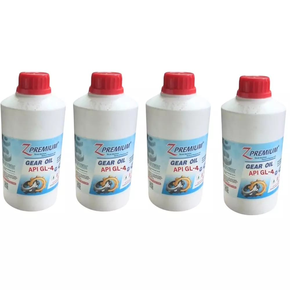 Z Premium API GL-4 Gear Oil 1 L Enhanced Gear Protection (Pack of 4)