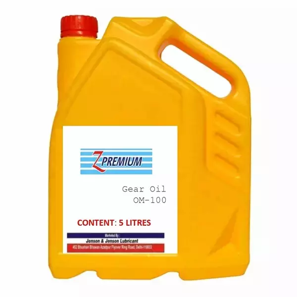 Z Premium OM-100 Gear Oil 5 L, 0815ZVOKTQH (Pack of 4)