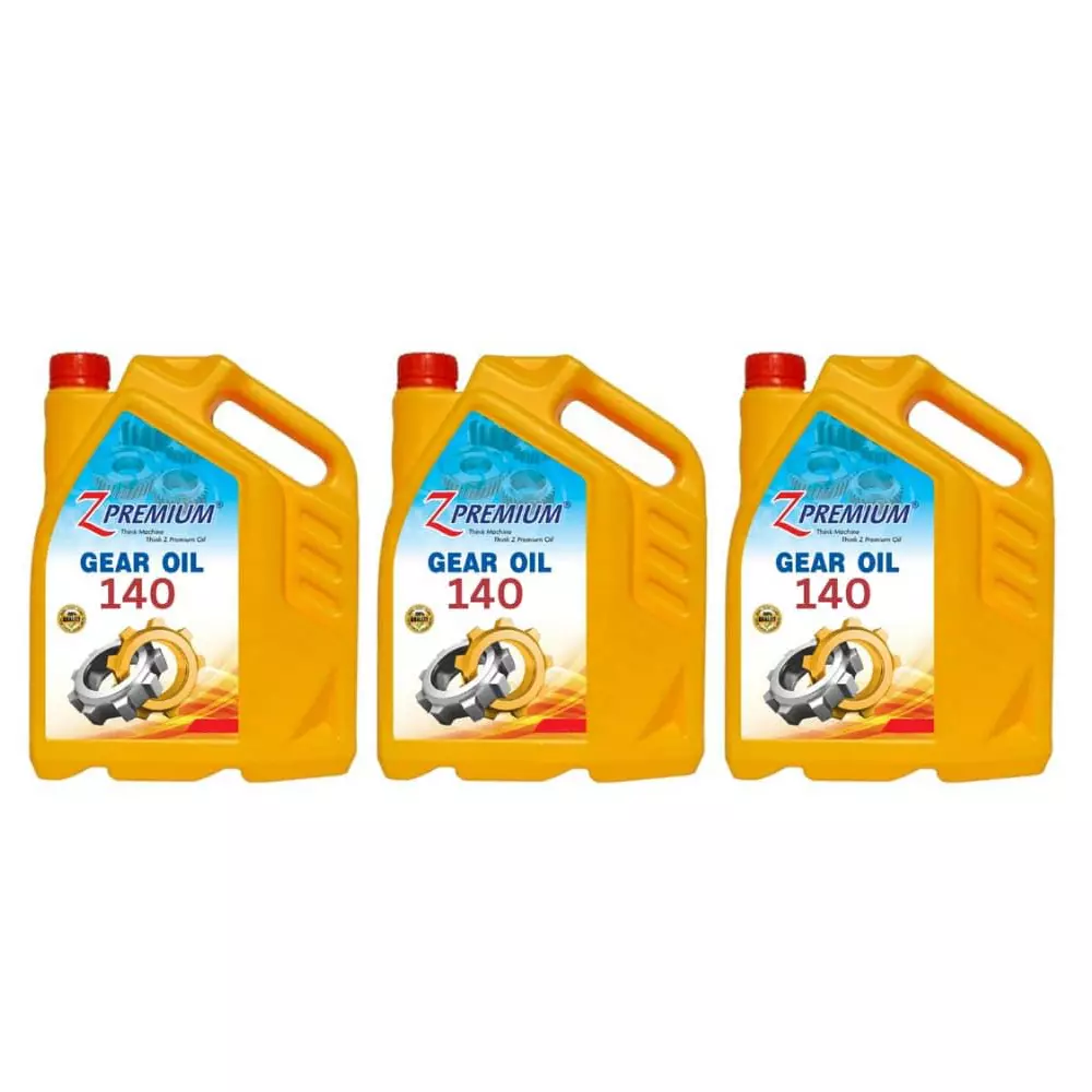 Z Premium 140 High Viscosity 5 L Gear Oil for Automotive Manual Transmissions, 1115BN1FWSS (Pack of 3)