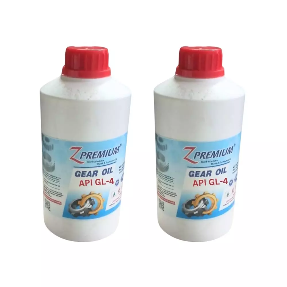 Z Premium API GL-4 Gear Oil 1 L Enhanced Gear Protection (Pack of 2)