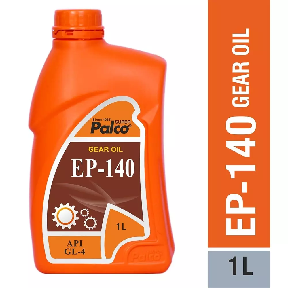 Palco  Gear Oil 1 L Capacity GL-4 API EP-140 Clear Golden Natural