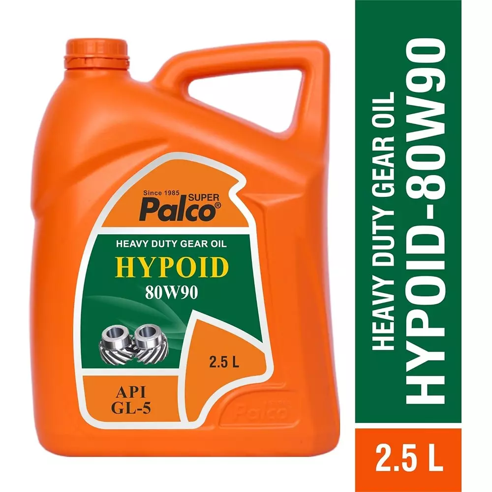 Palco Hypoid Gear Oil 2.5 L Capacity GL-5 API 80W90 Clear Golden Natural