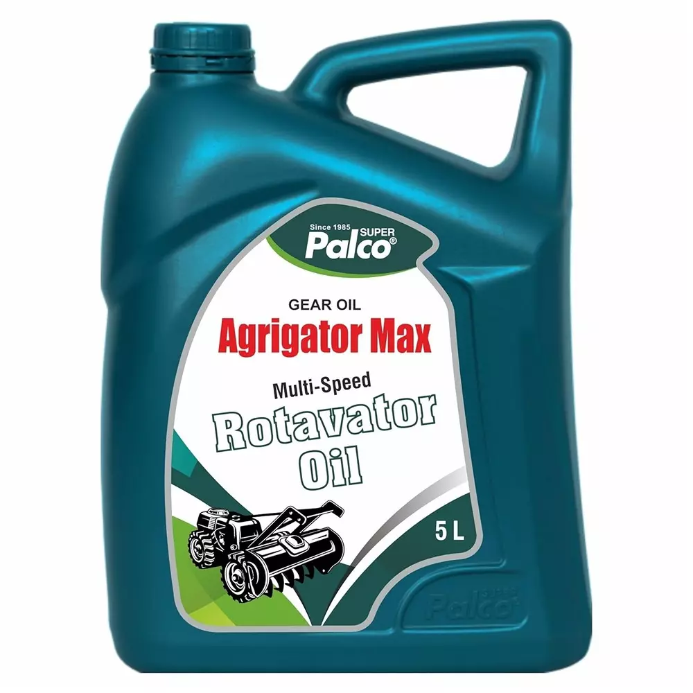 Palco Agrigator Max Gear & Transmission Oil 5 L Rotavator Oil Clear and Transparent (Pack of 4)