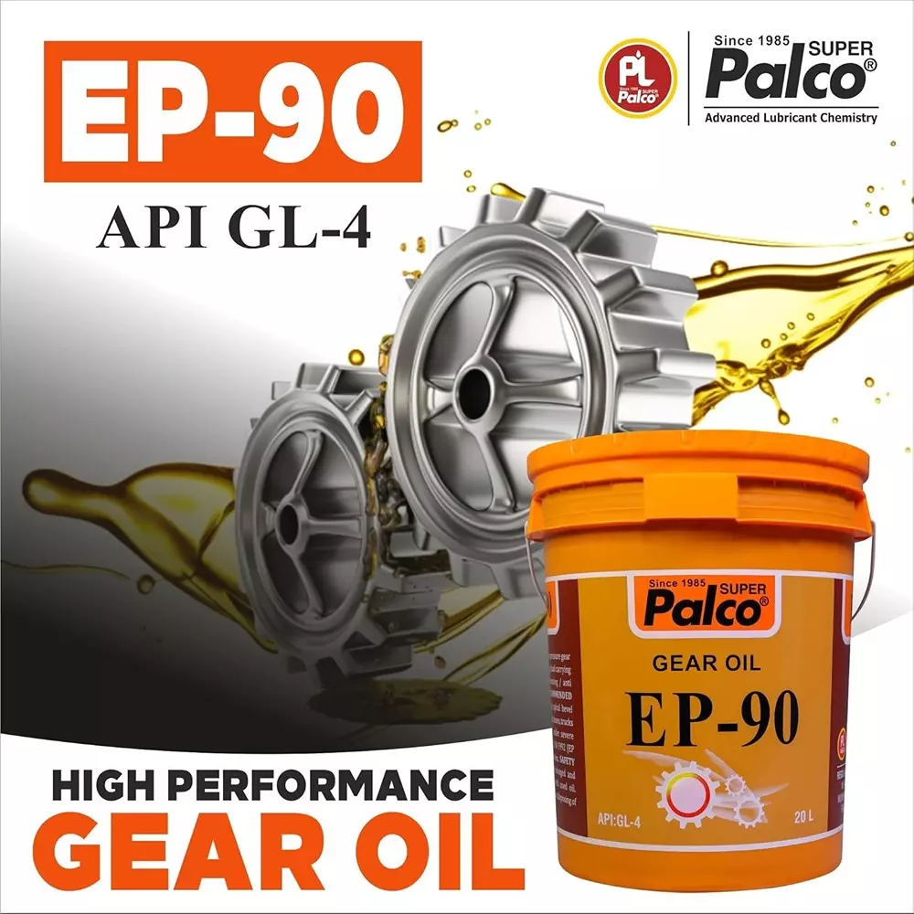 Palco  Gear Oil 20 L Capacity GL-4 API EP-90 Clear Golden Natural