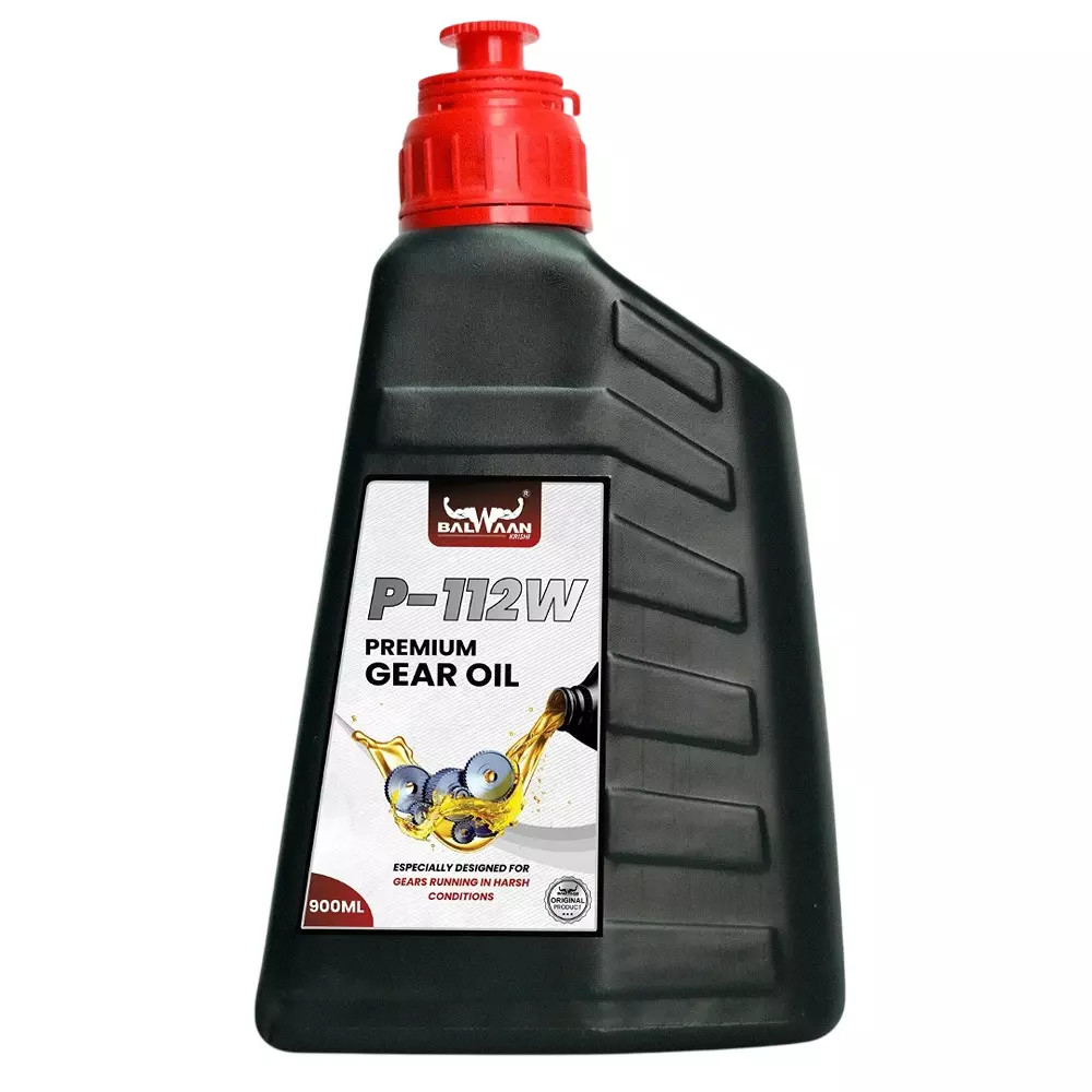Balwaan Premium Gear Oil  900 ml Capacity (Improved) with High Load Protection & Extended Gear Life, P-112W