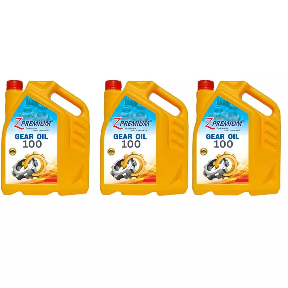 Z Premium 100 High Viscosity 5 L Gear Oil for Automotive Manual Transmissions, 1115BN208XL (Pack of 3)