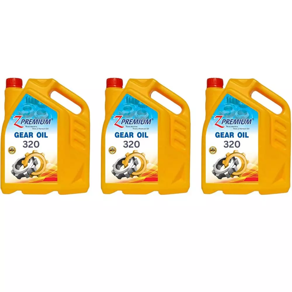 Z Premium 320 High Viscosity 5 L Gear Oil for Automotive Manual Transmissions, 1123BAD3ZOH (Pack of 3)