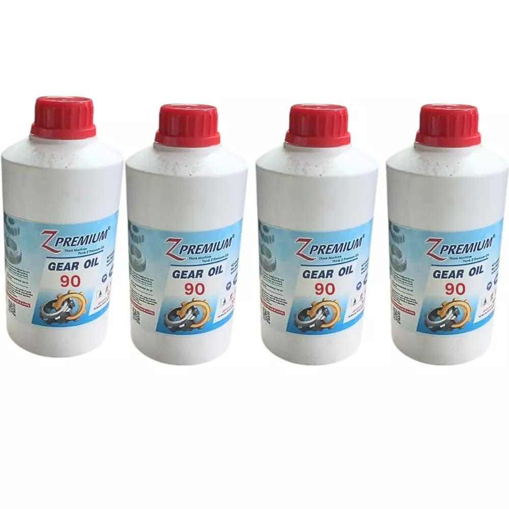 Z Premium 90 High Viscosity 1 L Gear Oil for Automotive Manual Transmissions, 1115BMWGLY0 (Pack of 4)