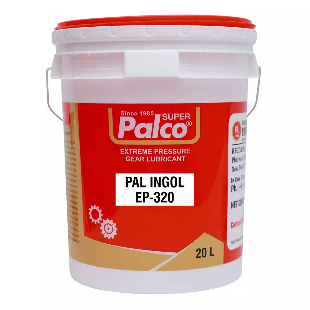 Palco PAL Ingol EP - 320 Industrial Gear Oil Can, 230°C min. Flash Point and 90 min. Viscosity Index