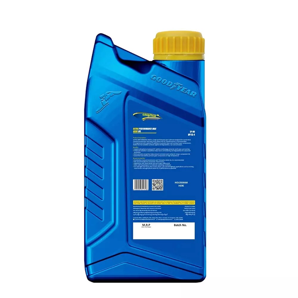 Goodyear 500 ml Ultra Performance Max EP-90 Gear Oil for Car, GYL1020001