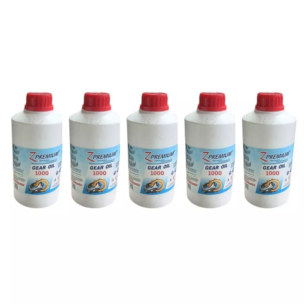 Z Premium 1000 High Viscosity 1 L Gear Oil for Automotive Manual Transmissions, 1115BN1J4N5 (Pack of 5)