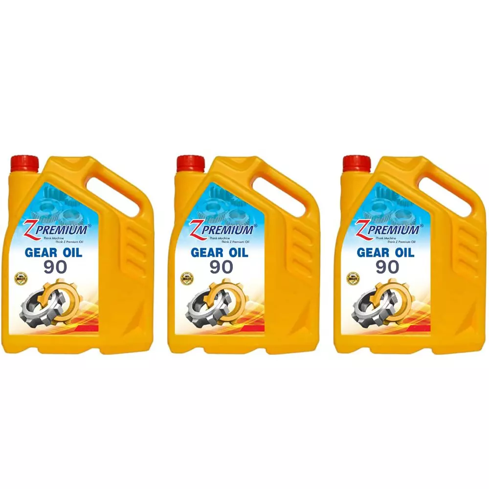 Z Premium 90 High Viscosity 5 L Gear Oil for Automotive Manual Transmissions, 1115BMTDLUF (Pack of 3)