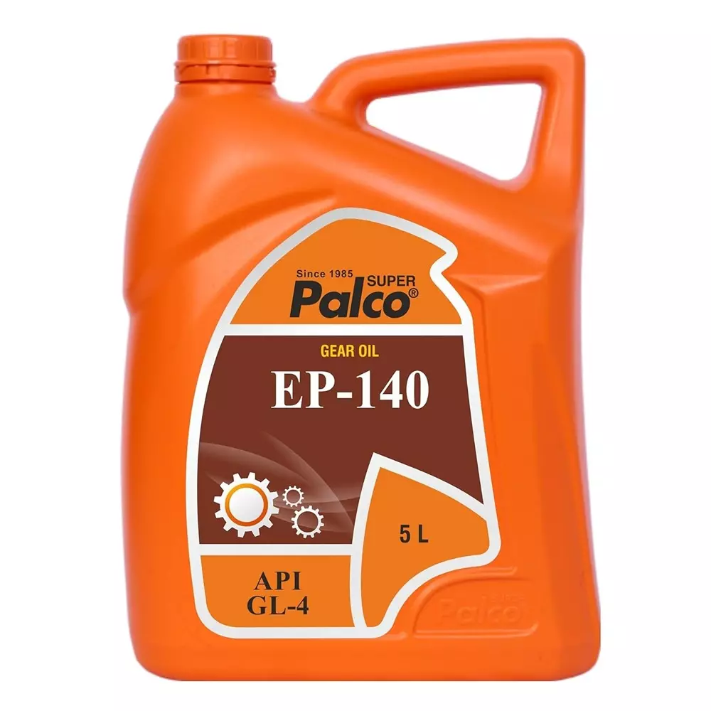 Palco  Gear Oil 5 L Capacity GL-4 API EP-140 Clear Golden Natural