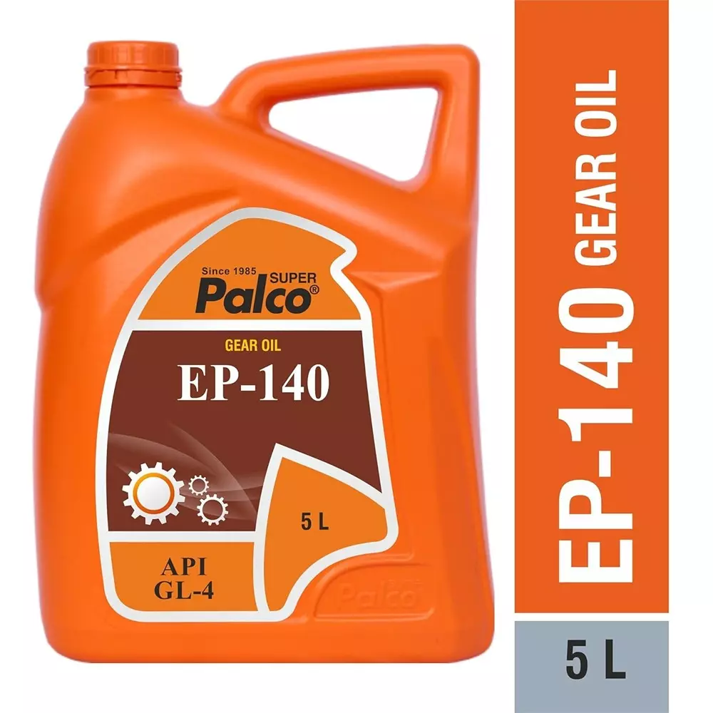 Palco  Gear Oil 5 L Capacity GL-4 API EP-140 Clear Golden Natural