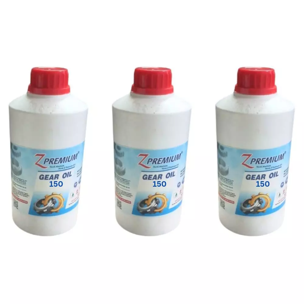 Z Premium 150 High Viscosity 1 L Gear Oil for Automotive Manual Transmissions, 1122B7N3H75 (Pack of 3)