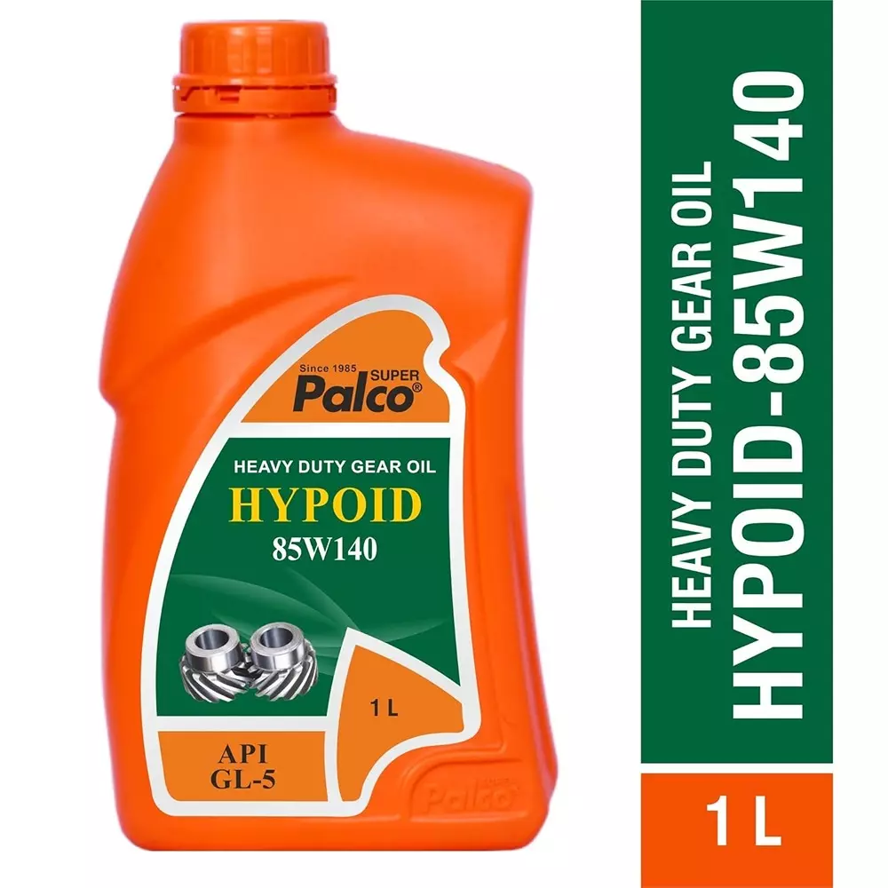 Palco Hypoid Gear Oil 1 L Capacity GL-5 API 85W140 Clear Golden Natural