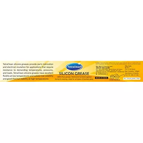 TetraClean Silicon / Dielectric Grease / Paste Compound 100 g for Spark Plugs, Sealant for Electrical Connectors