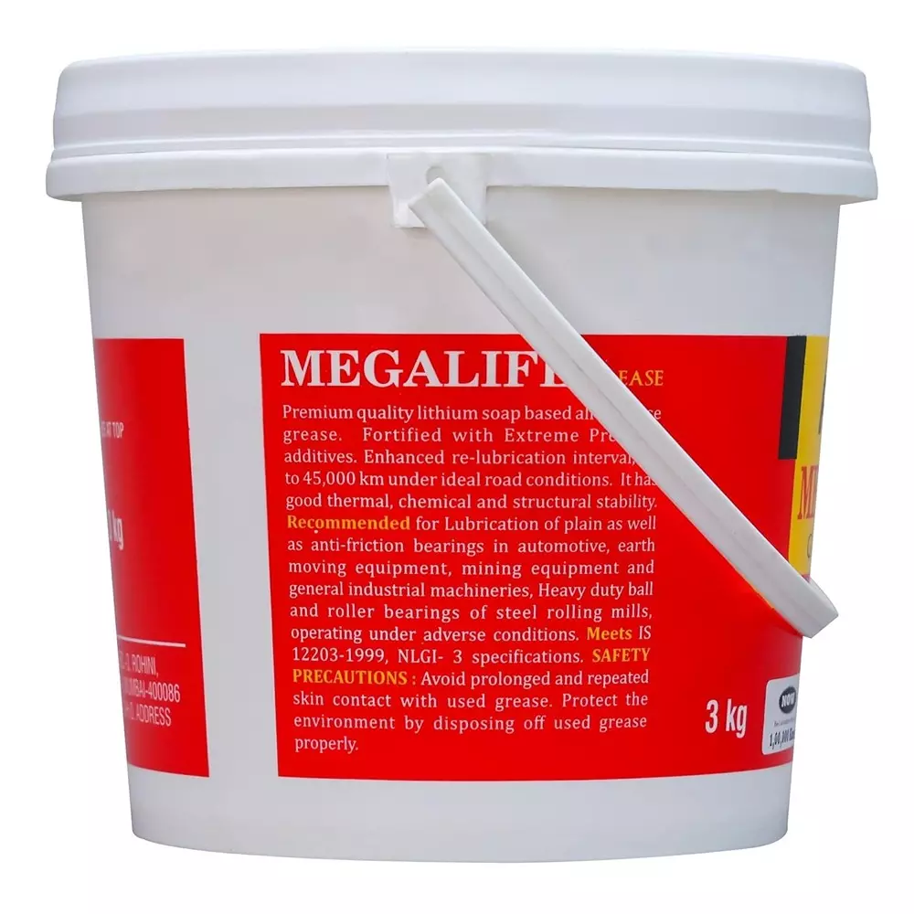Palco Megalife Grease DP 190 API 3 Kg Capacity Greenish Brown