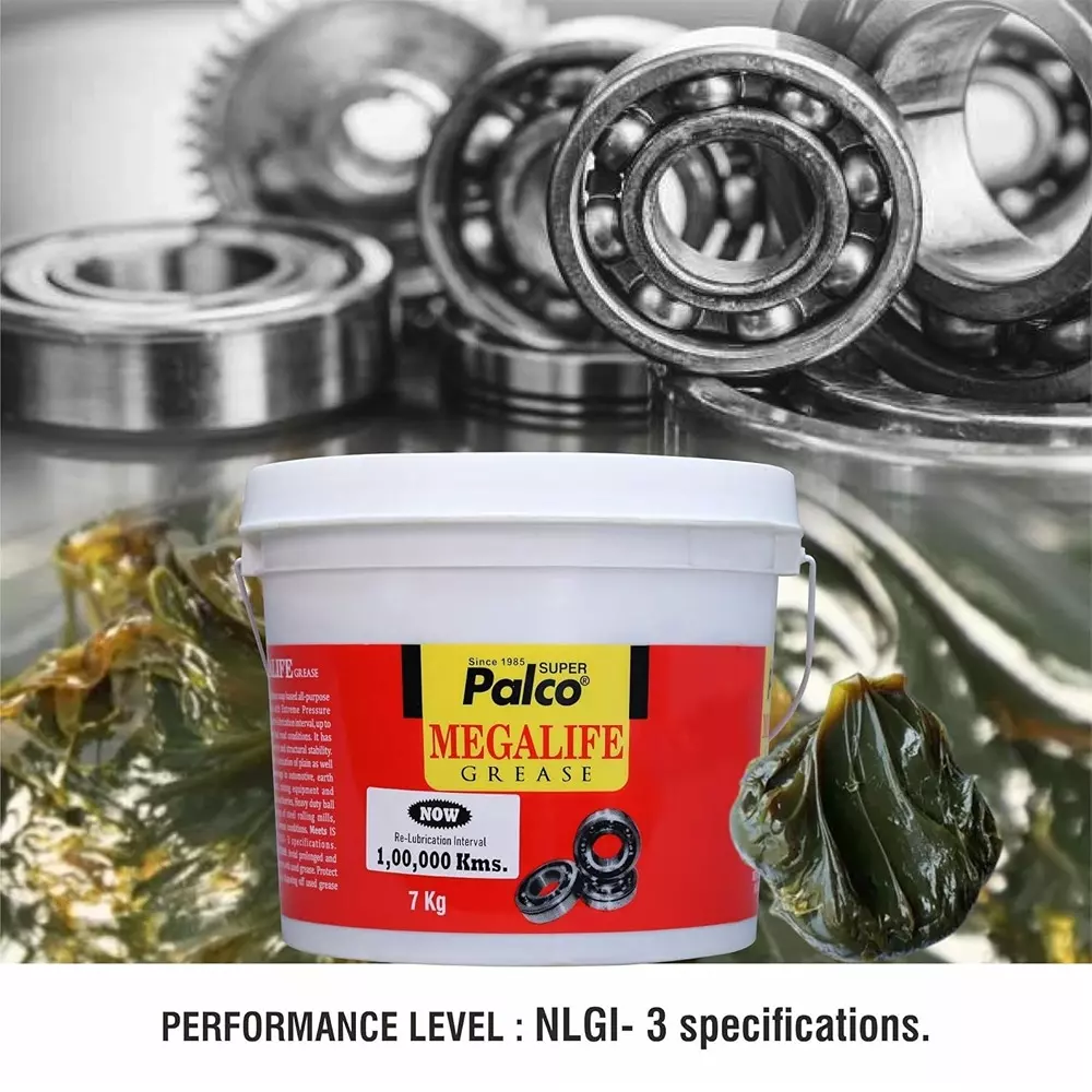 Palco Megalife Grease DP 190 API 7 Kg Capacity Greenish Brown