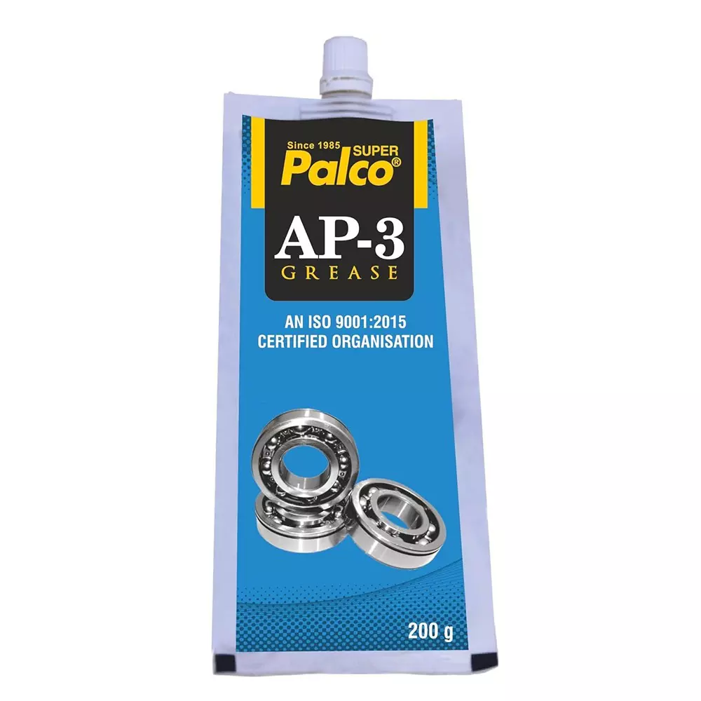 Palco Grease 200 g Capacity NLGI-3 Lithium Soap Type Light yellow AP-3 (Pack of 5)