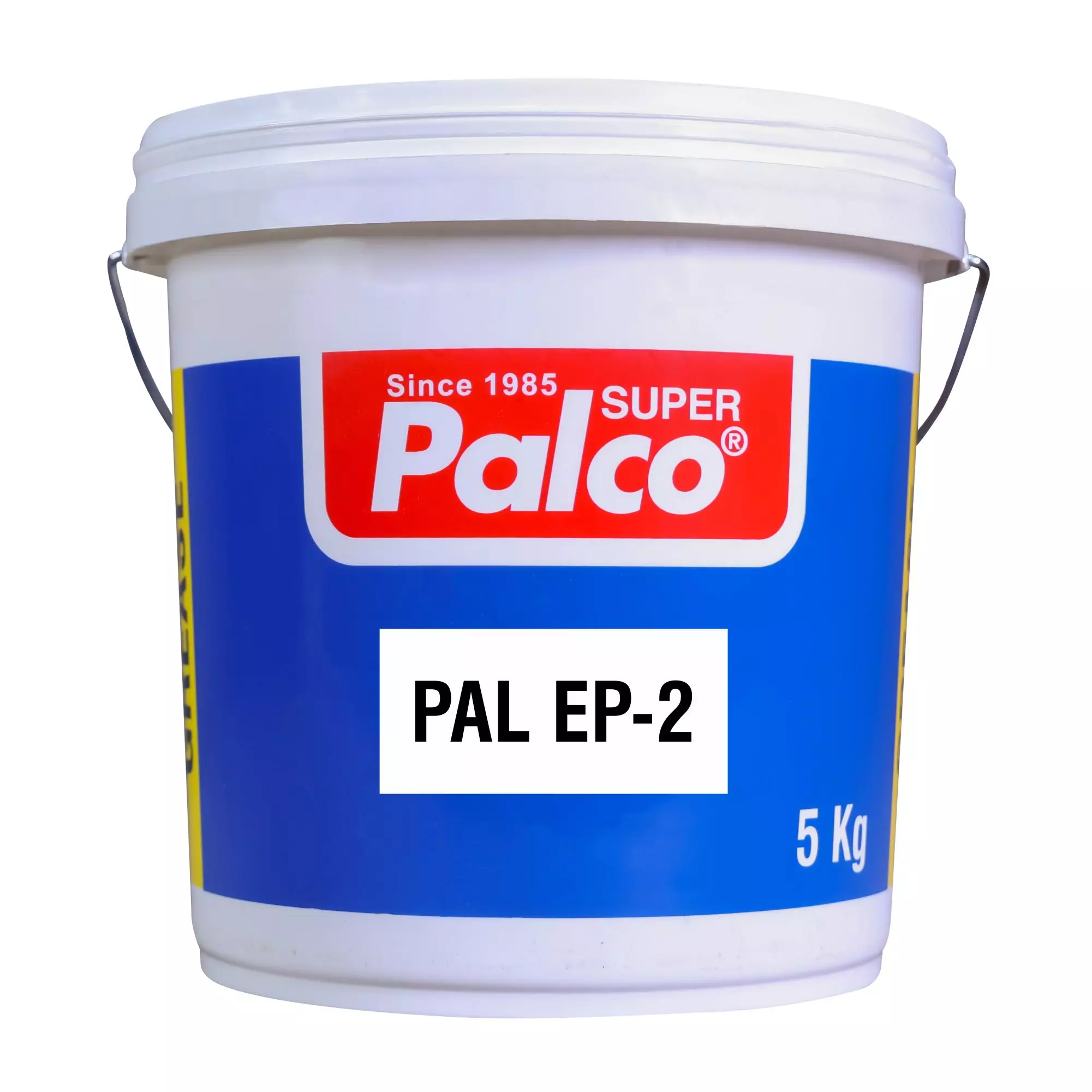 Palco 5 Kg PAL EP-2 Grease Lithium Soap Brown Color 90 Viscosity Index for Base Oil and 180°C Drop Point, 22531561