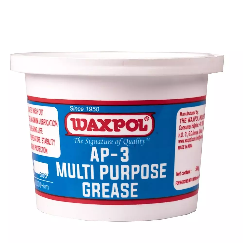 Waxpol AP-3 Multipurpose Grease NLGI-3 Grade IS: 12203:1999 Certification, 500 g