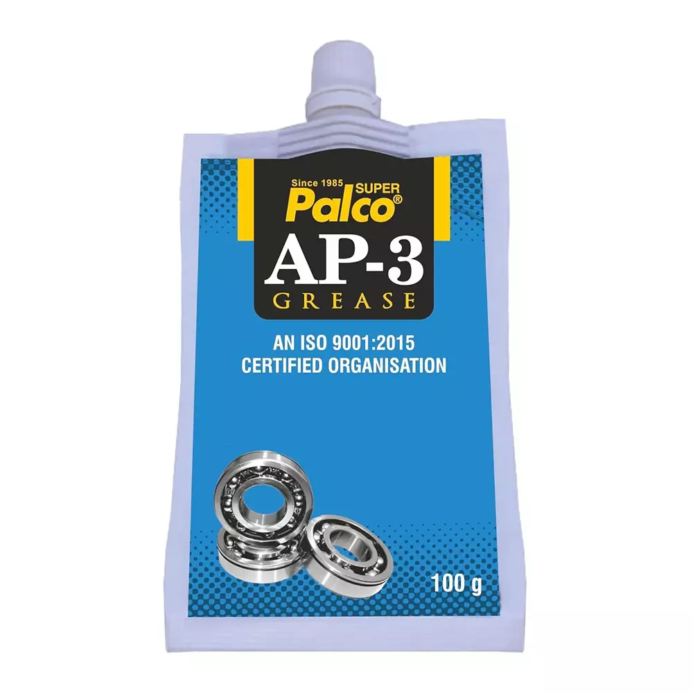 Palco Grease 100 g Capacity NLGI-3 Lithium Soap Type Light yellow AP-3 (Pack of 5)