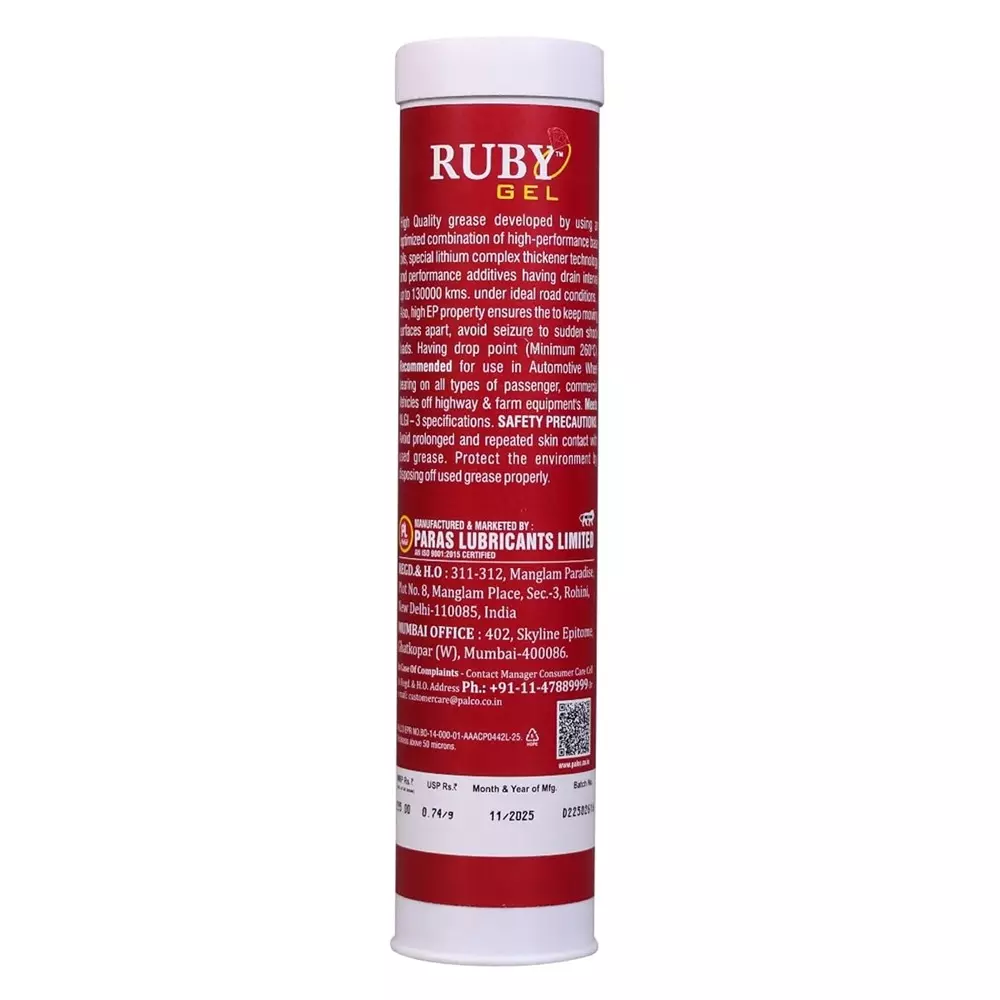 palco-ruby-gel-plastic-cartidge-grease-400-g-capacity-nlgi-3-lithium-soap-type