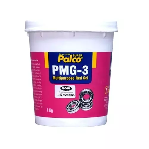Palco PMG-3 Grease NLGI-3 DP 190 API 1 Kg Crimson Red Gel