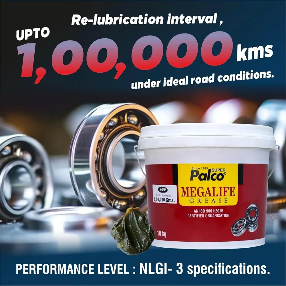 Palco Megalife Grease DP 190 API 10 Kg Capacity Greenish Brown