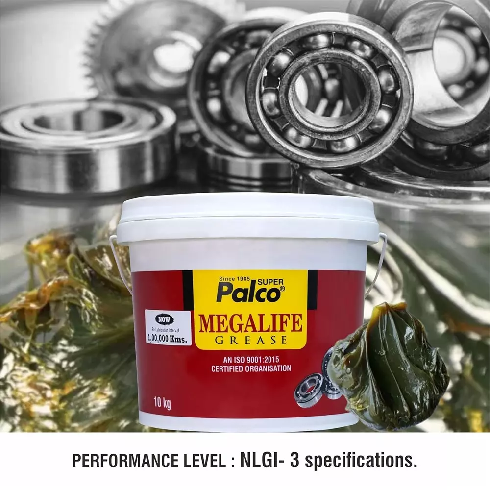Palco Megalife Grease DP 190 API 10 Kg Capacity Greenish Brown
