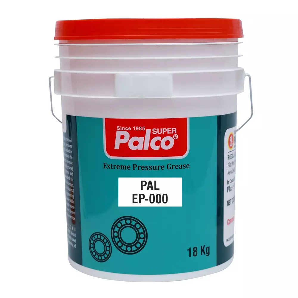 Palco PAL EP-000 Extreme Pressure Greases 18 Kg Highly Refined Mineral Oil, 23381590