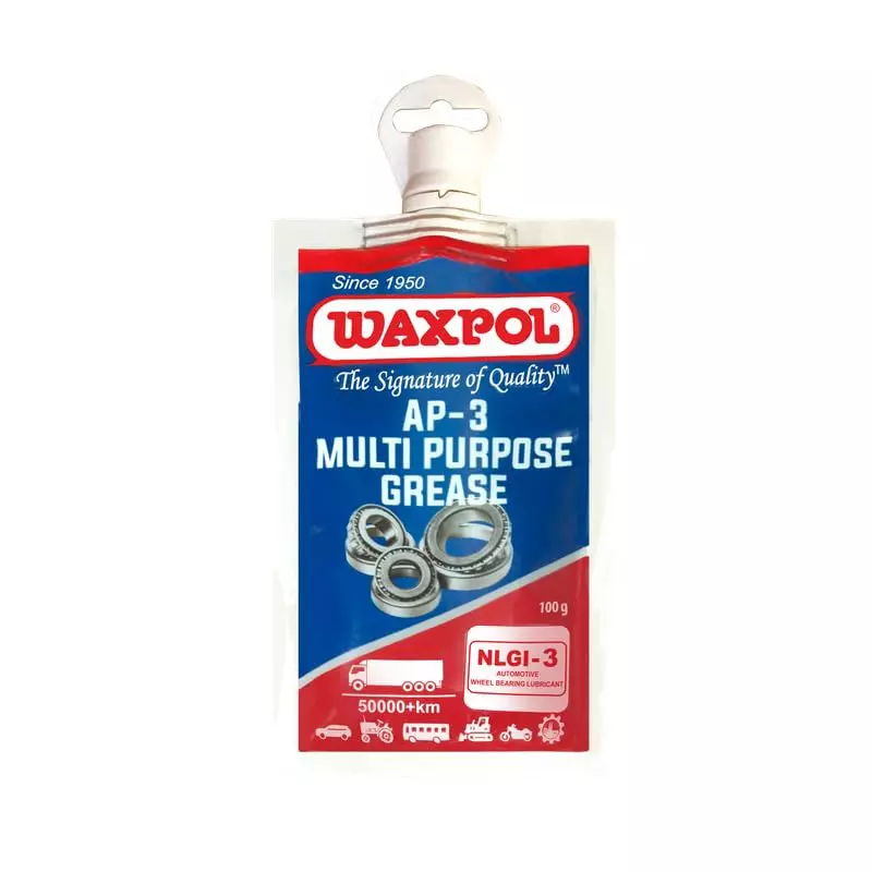 Waxpol AP-3 Multipurpose Grease NLGI-3 Grade IS: 12203:1999 Certification, 100 g