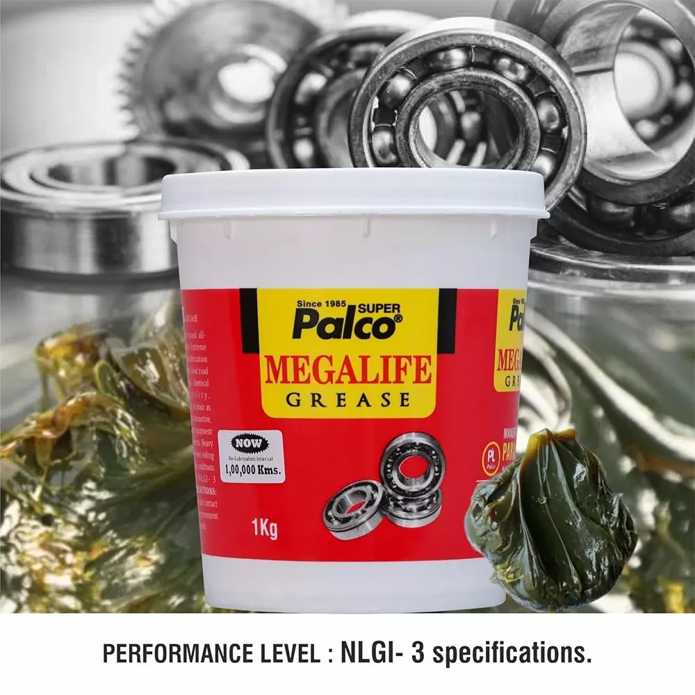 Palco Megalife Grease DP 190 API 1 Kg Capacity Greenish Brown