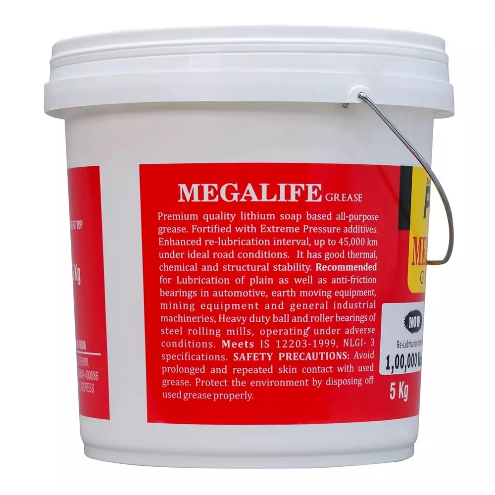 Palco Megalife Grease DP 190 API 5 Kg Capacity Greenish Brown